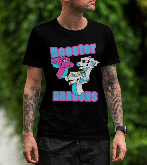 Booster Dragons Heavyweight T-Shirt