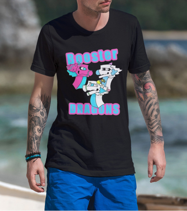 Booster Dragons Heavyweight T-Shirt