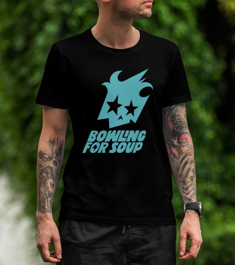 Bowling For Soup Star Face Graphic 2025 T-Shirt