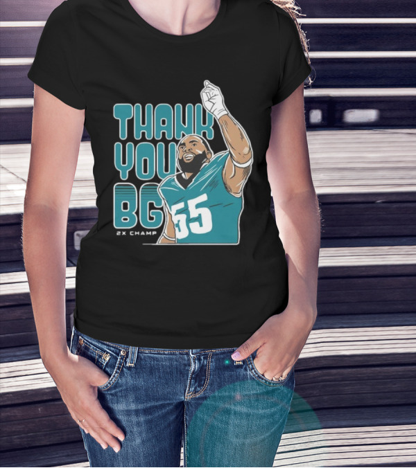 Brandon Graham Thank You BG T-Shirt