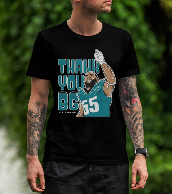 Brandon Graham Thank You BG T-Shirt