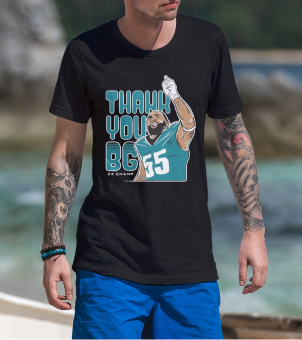 Brandon Graham Thank You BG T-Shirt