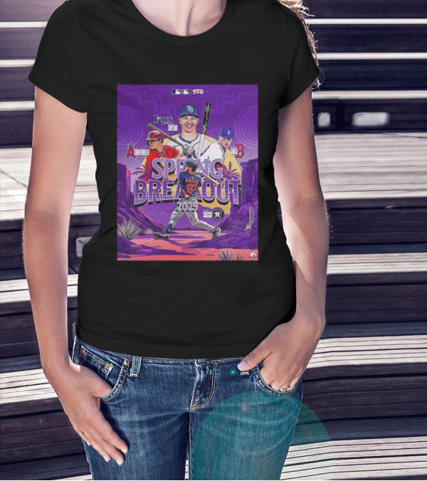 Brayden Taylor Cole Fontenelle Payton Tolle Tommy Sacco MLB Baseball Spring Breakout 2025 T-Shirt