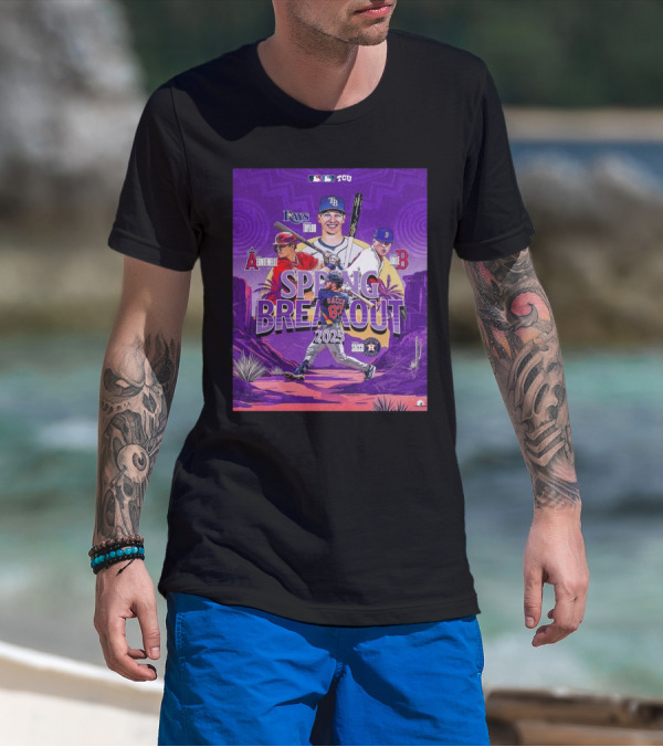 Brayden Taylor Cole Fontenelle Payton Tolle Tommy Sacco MLB Baseball Spring Breakout 2025 T-Shirt