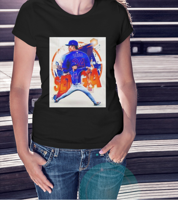 Bright Lights Senga Kodai New York Mets T-Shirt