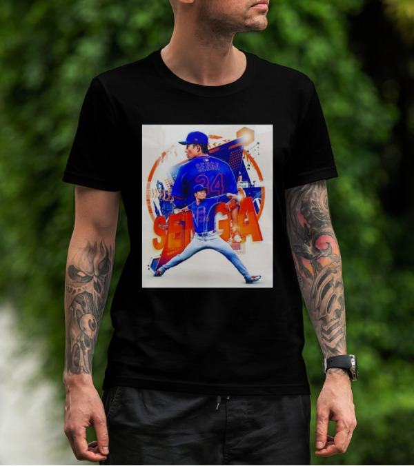 Bright Lights Senga Kodai New York Mets T-Shirt