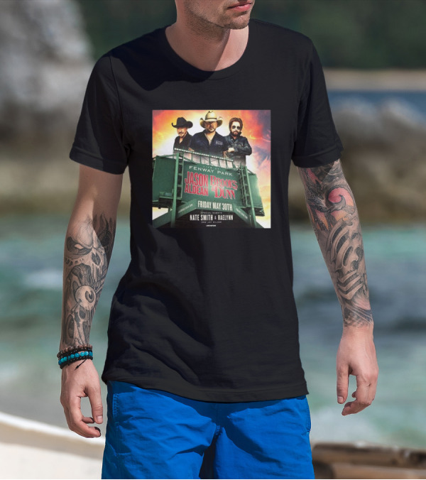 Brooks & Dunn And Jason Aldean Fenway Co-headlining Show At Park On May 30th T-Shirt