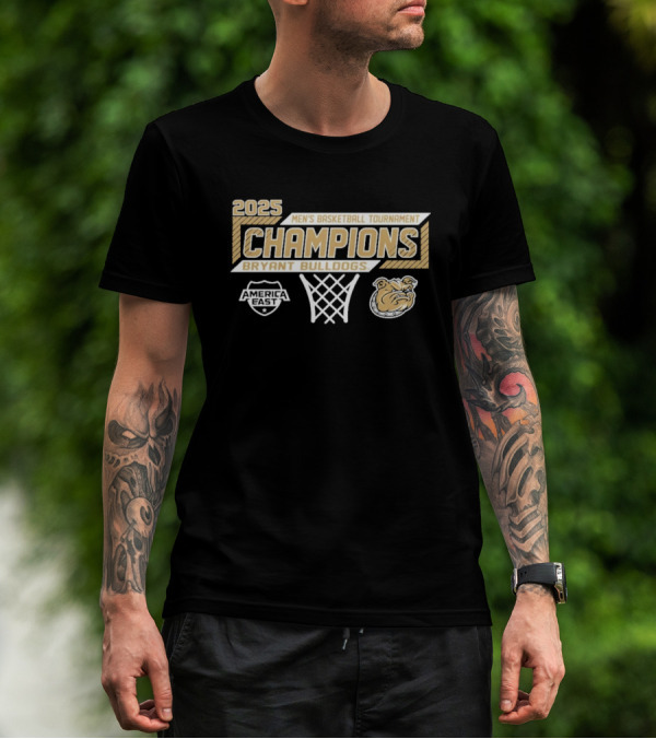 Bryant University Men’s Basketball 2025 America East Tournament Champions T-Shirt