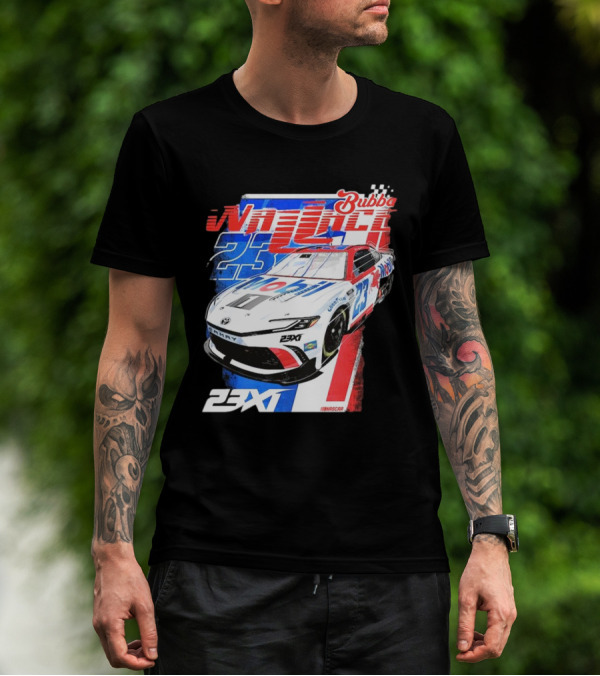 Bubba Wallace 23XI NASCAR Mobil 1 Camry Racing 23X1 T-Shirt