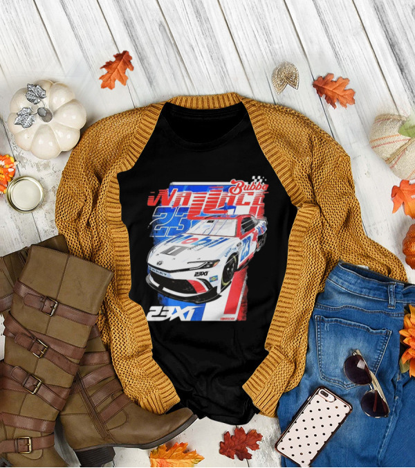Bubba Wallace 23XI NASCAR Mobil 1 Camry Racing 23X1 T-Shirt