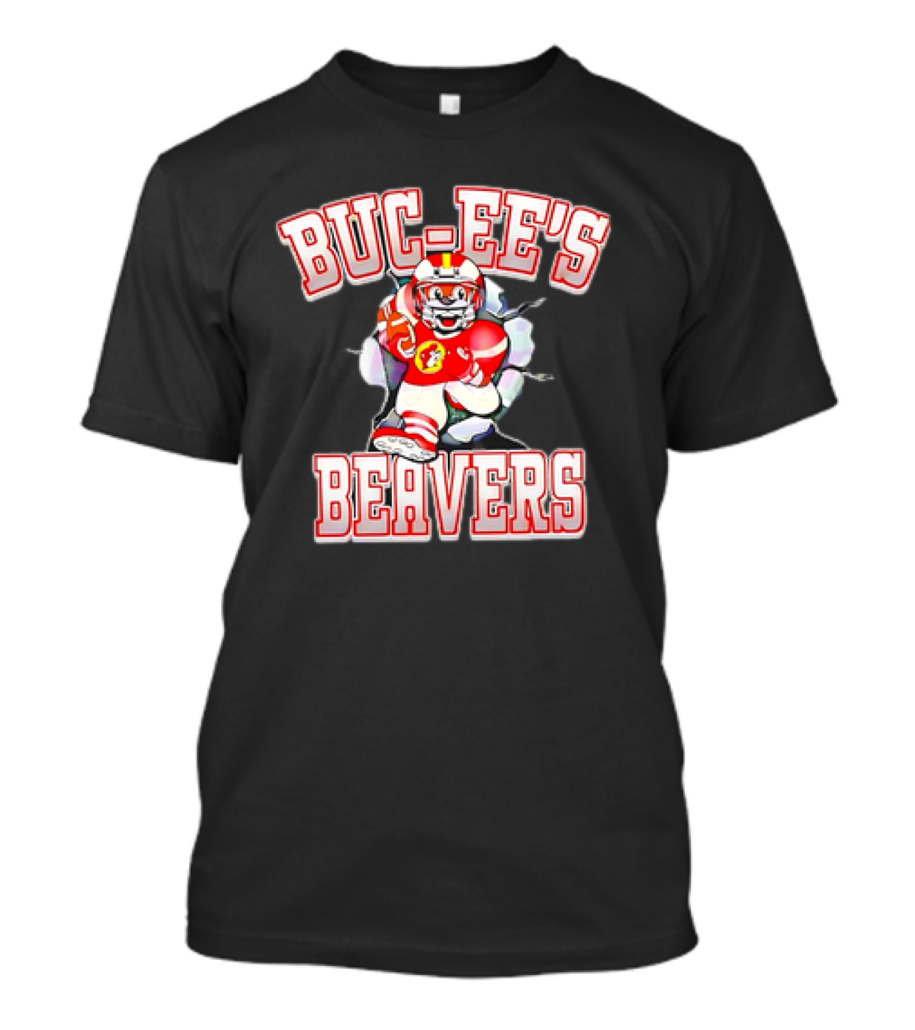 Buc-ee’s Beavers Football Logo Mascot T-Shirt