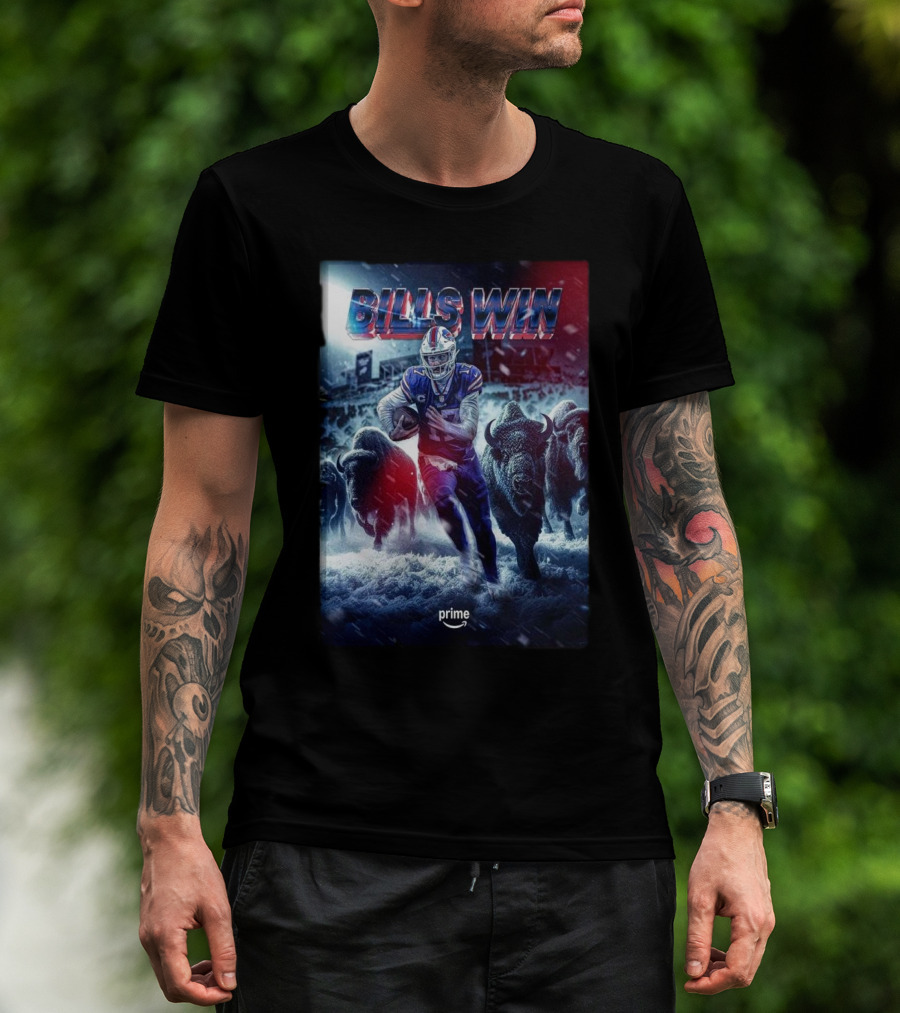 Buffalo Bills Are Going To The AFC Division NFL Playoffs 2025 Bills Win T-Shirt