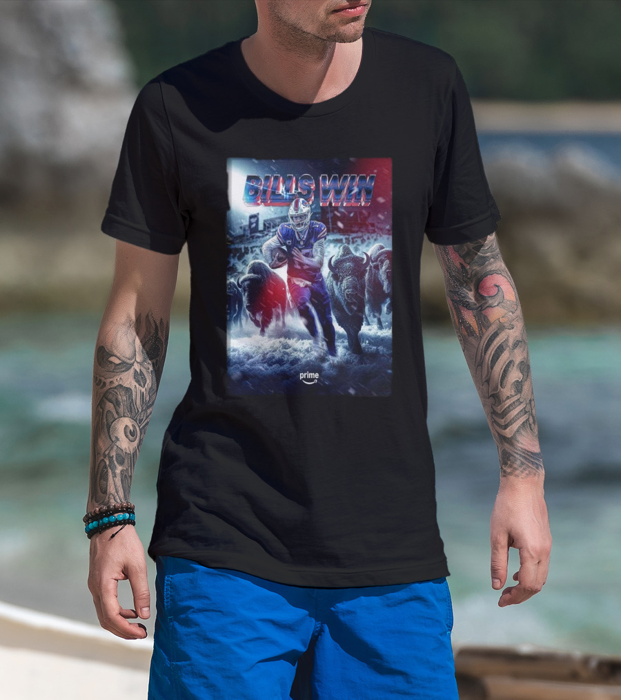 Buffalo Bills Are Going To The AFC Division NFL Playoffs 2025 Bills Win T-Shirt