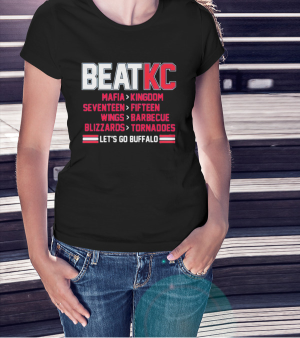 Buffalo Bills BeatKC Let’s Go Buffalo T-Shirt