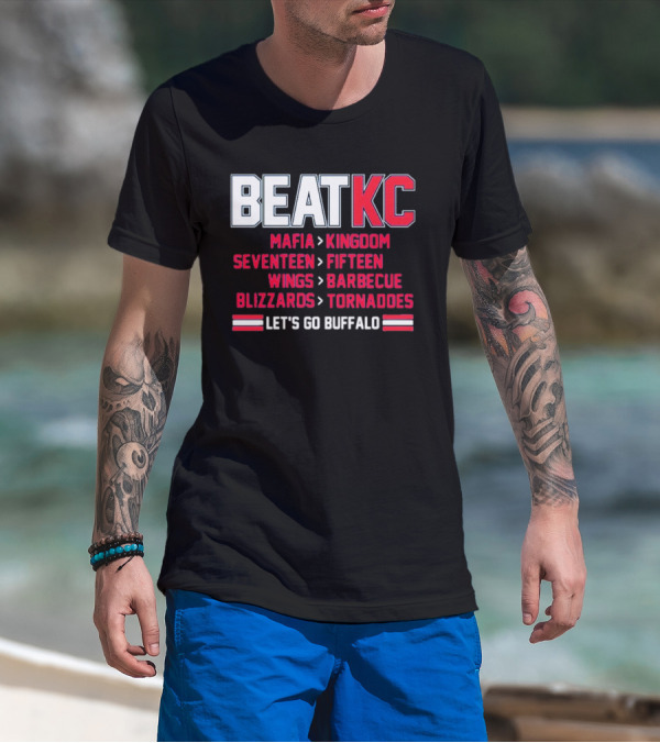 Buffalo Bills BeatKC Let’s Go Buffalo T-Shirt