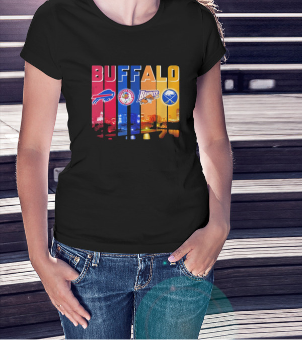 Buffalo Bisons Bandits City T-Shirt