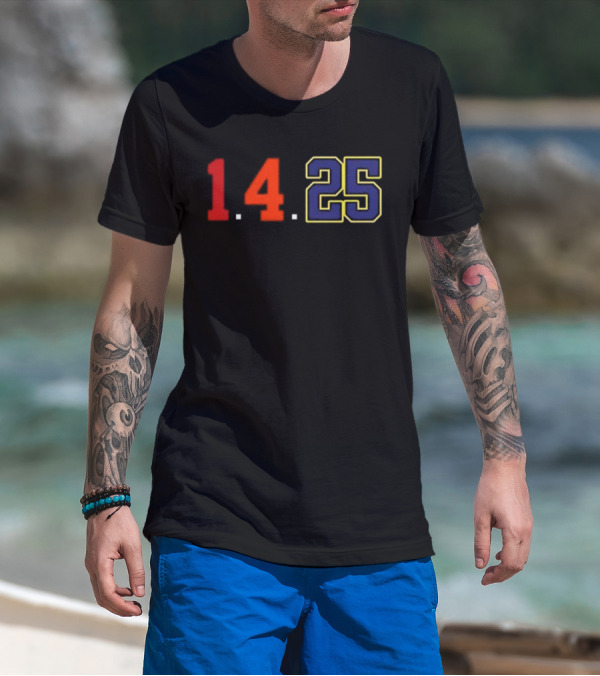 Bulls & Knicks Made These Customized 1.4.25 T-Shirt