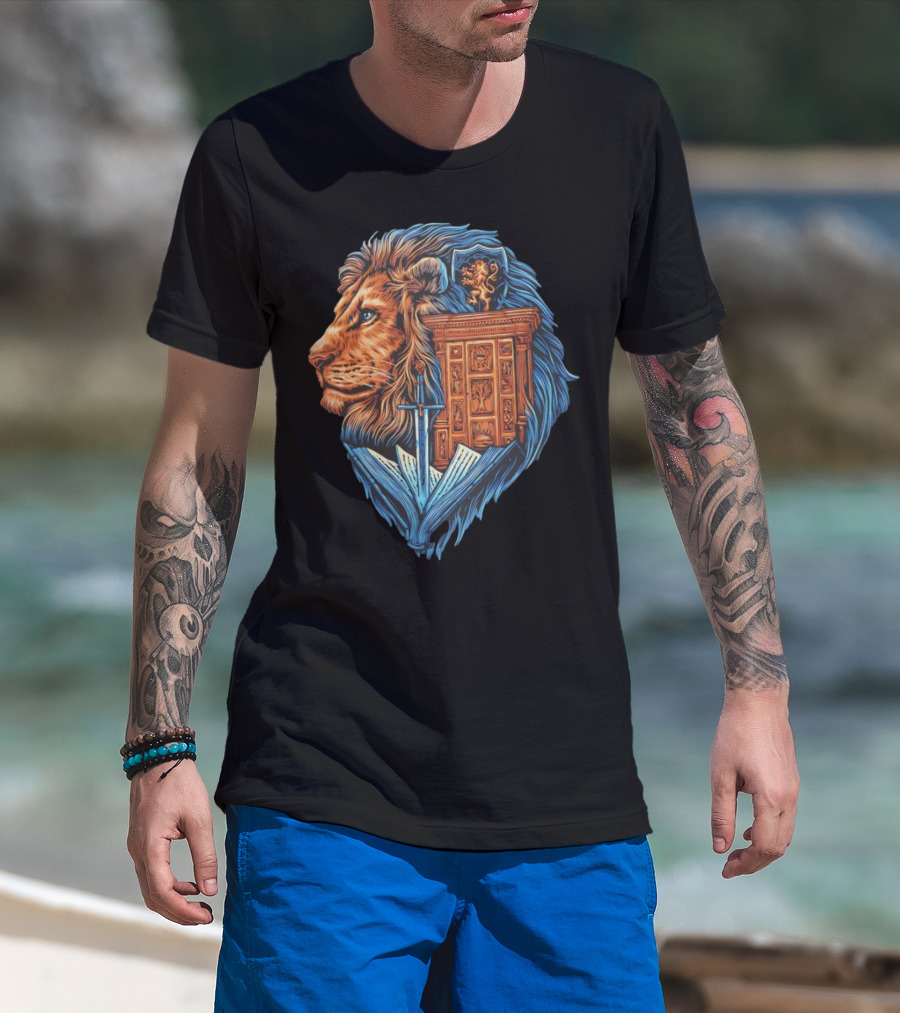 C.S. Lewis’ The Chronicles Of Narnia The Lion The Witch And The Wardrobe Love And Fantasy T-Shirt