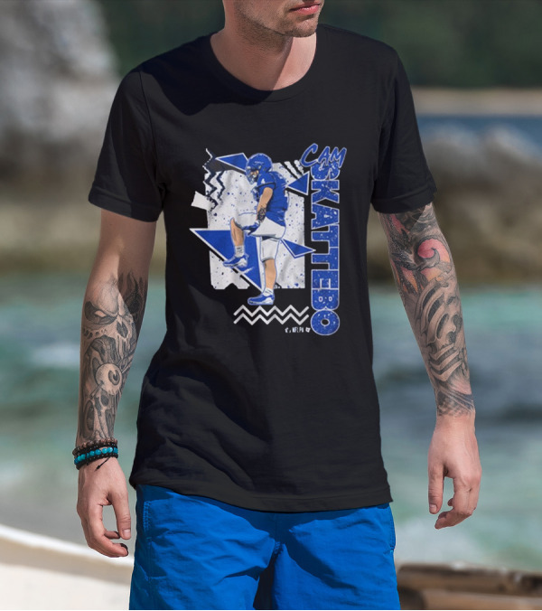 Cam Skattebo New York 90s Style T-Shirt