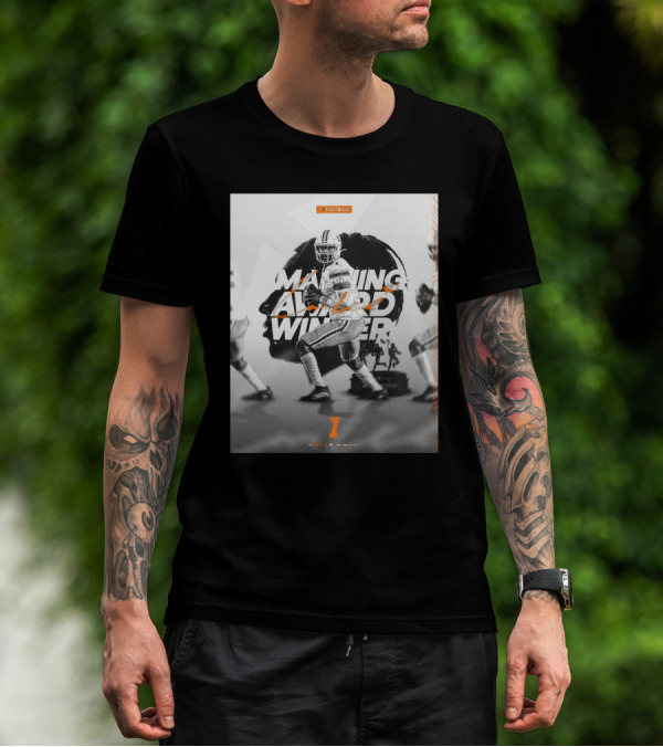 Cameron Ward Is Your Manning Award Winner Miami Hurricanes Football T-Shirt