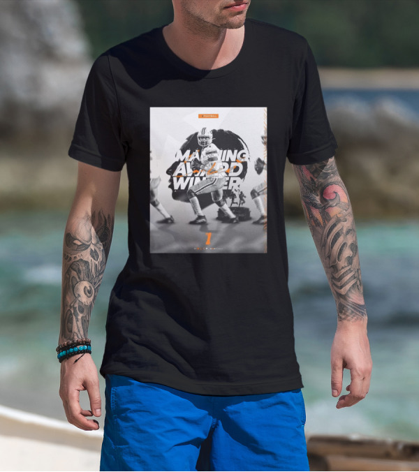 Cameron Ward Is Your Manning Award Winner Miami Hurricanes Football T-Shirt