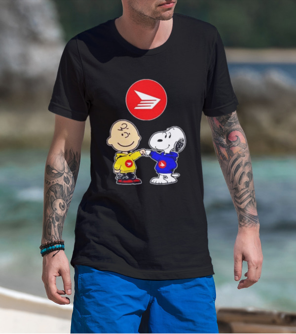 Canada Post Charlie Brown And Snoopy T-Shirt