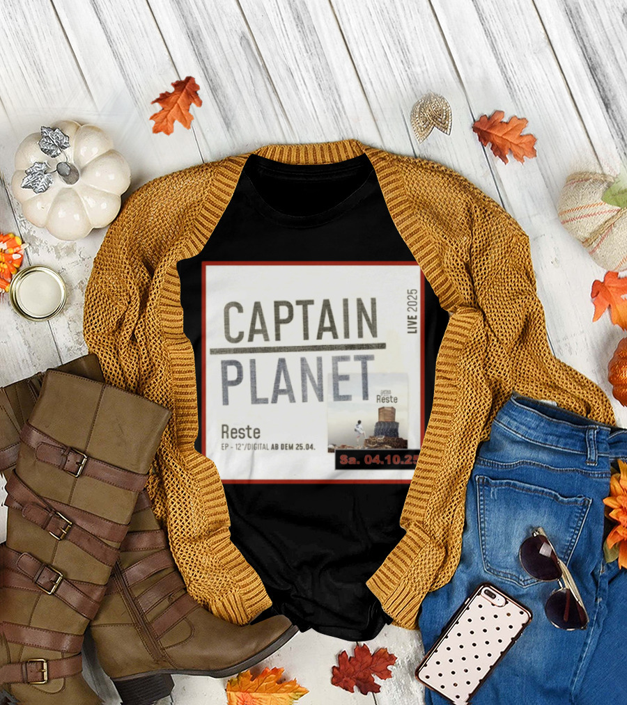 Captain Planet Tour 2025 T-Shirt
