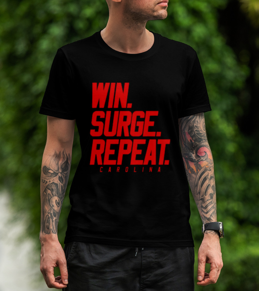 Carolina Hurricanes Win Surge Repeat T-Shirt