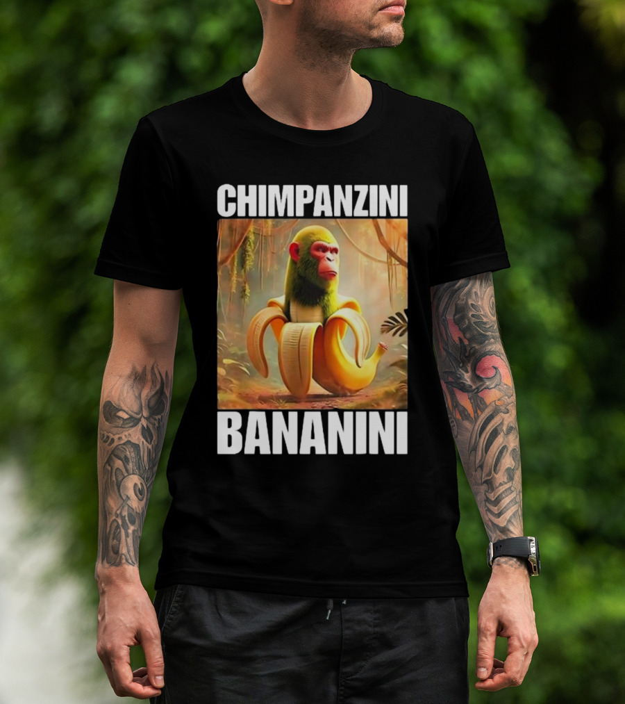 Chimpanzini Bananini Italian Brainrot T-Shirt