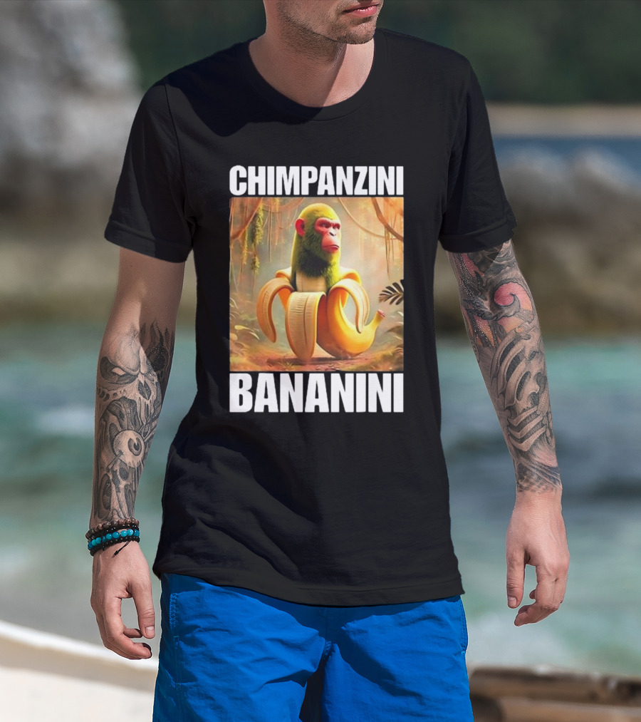 Chimpanzini Bananini Italian Brainrot T-Shirt