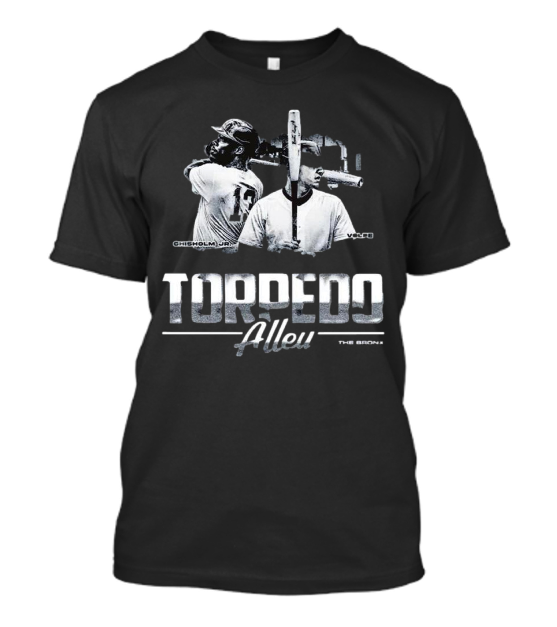 Chisholm Jr Volpe Torpedo Alley The Bronx Yankees T-Shirt