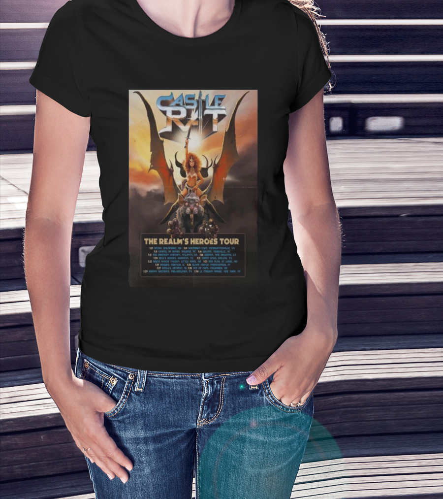 Casile Rat 2025 The Realm’s Heroes Tour T-Shirt