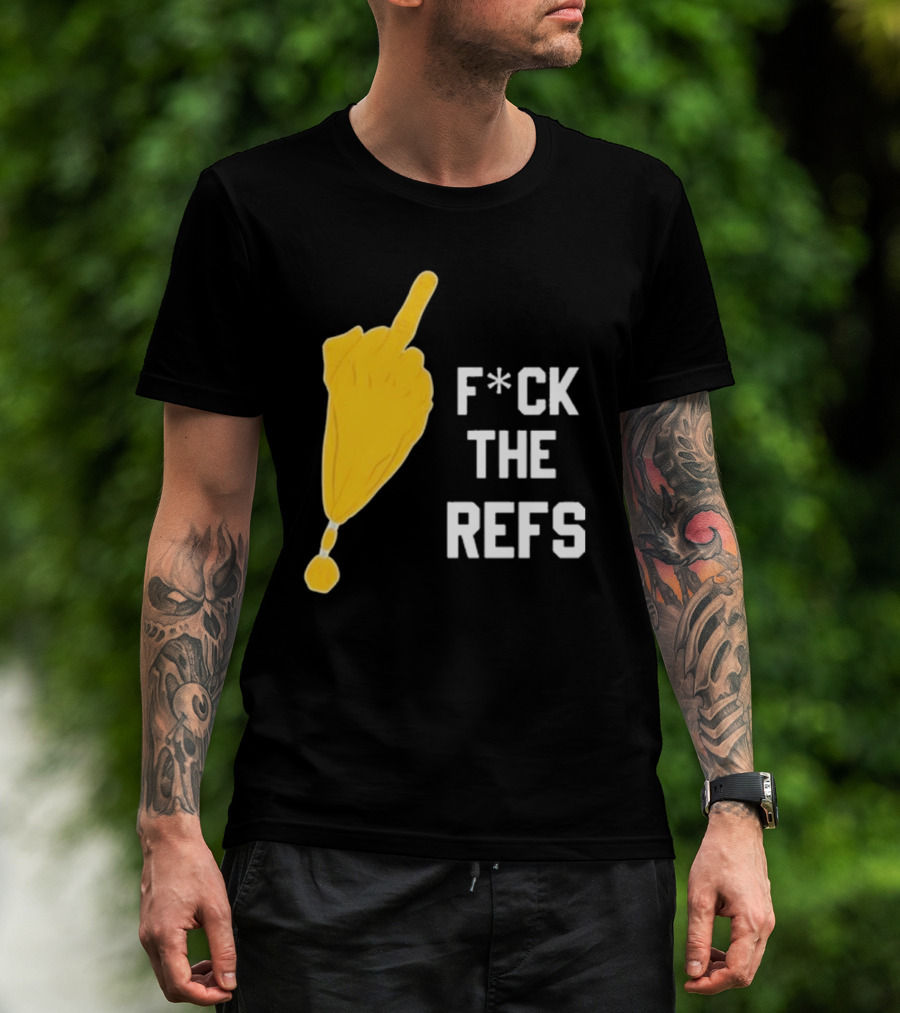 Censored Fuck The Refs Flag T-Shirt