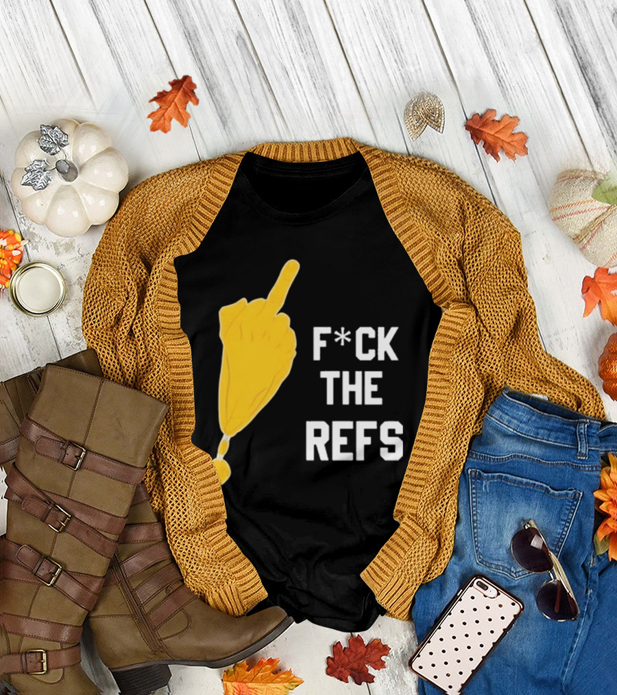Censored Fuck The Refs Flag T-Shirt