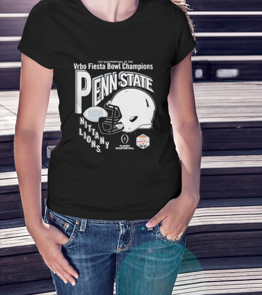 Cfp Quarterfinal At The Vrbo Fiesta Bowl Champions Penn State Nittany Lions T-Shirt