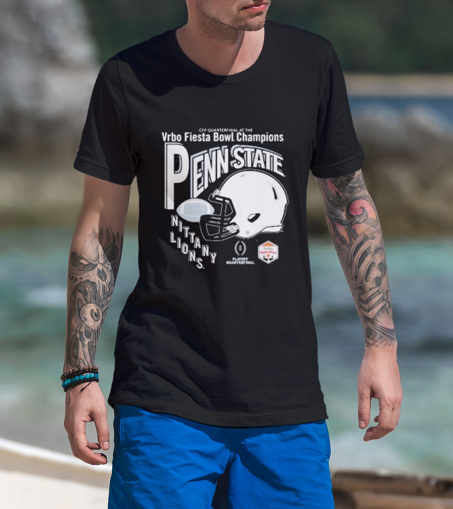 Cfp Quarterfinal At The Vrbo Fiesta Bowl Champions Penn State Nittany Lions T-Shirt
