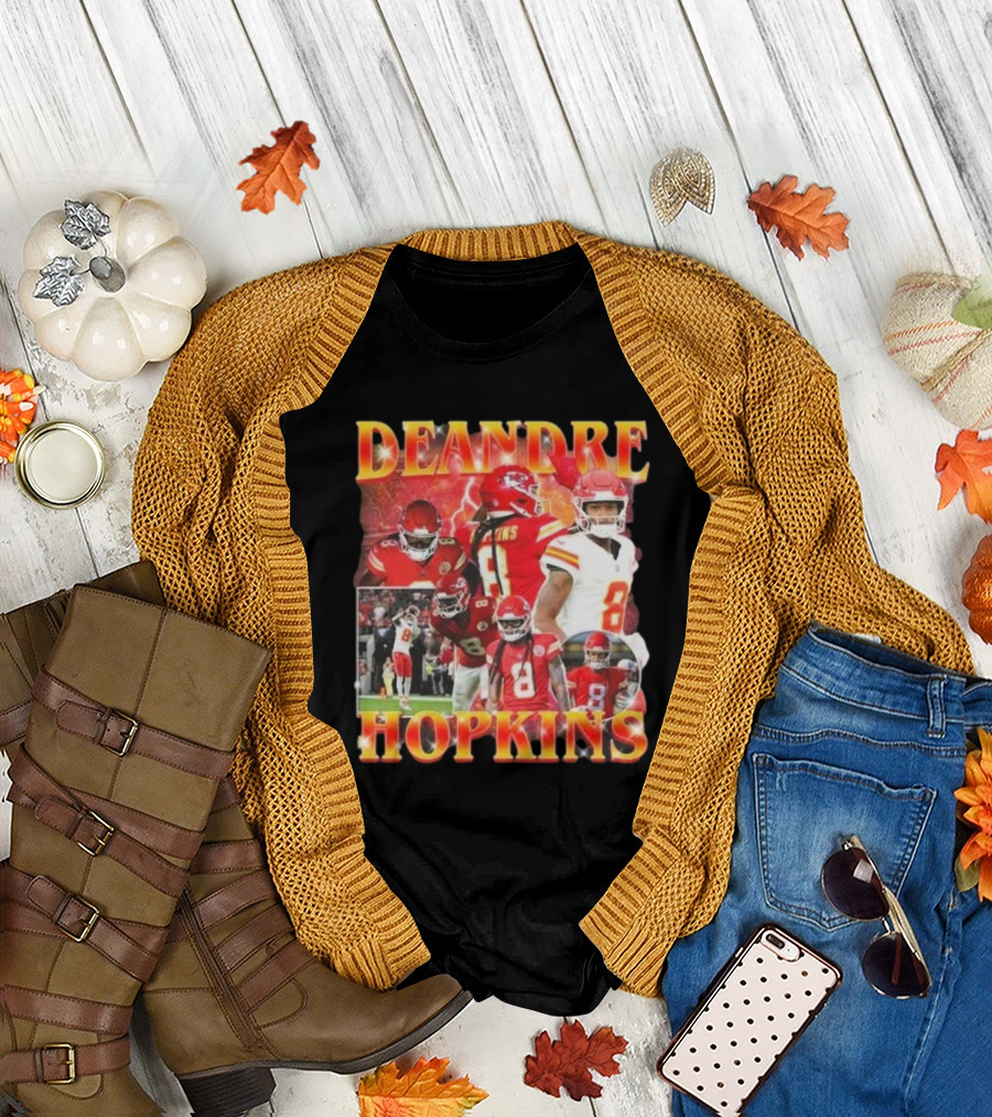 Chiefs Super Bowl Champions 2025 Deandre Hopkins T-Shirt