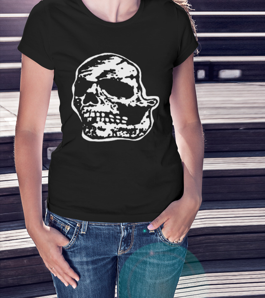 Cnorchid01 Orchid Skull T-Shirt