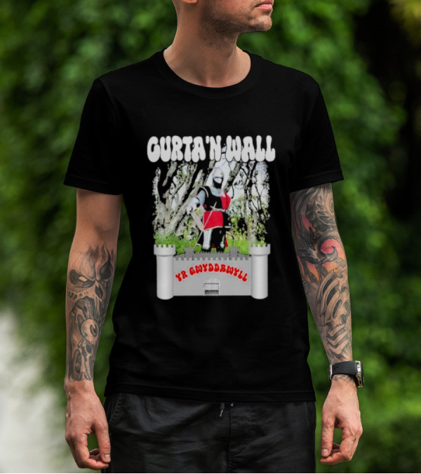 Curta’n Wall Yr Gwyddbwyll Grime Stone Records T-Shirt
