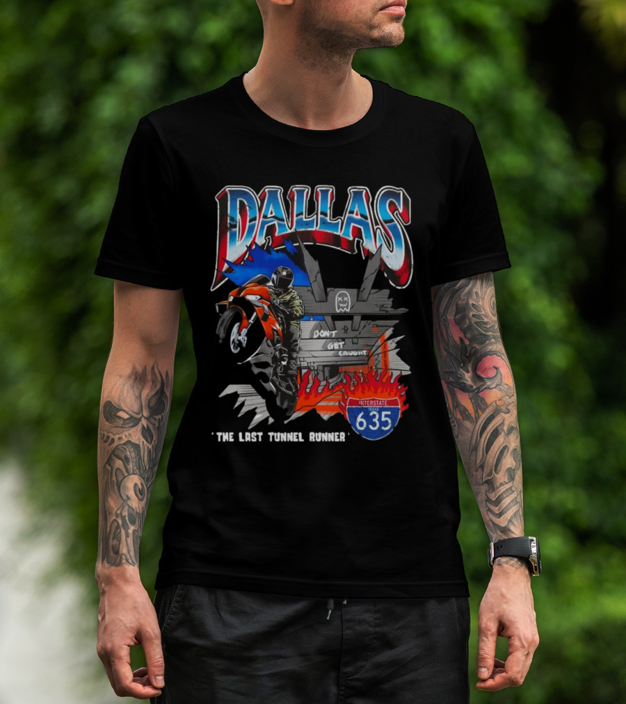 Dallas Ghost Racing The Last Tunnel Runner T-Shirt