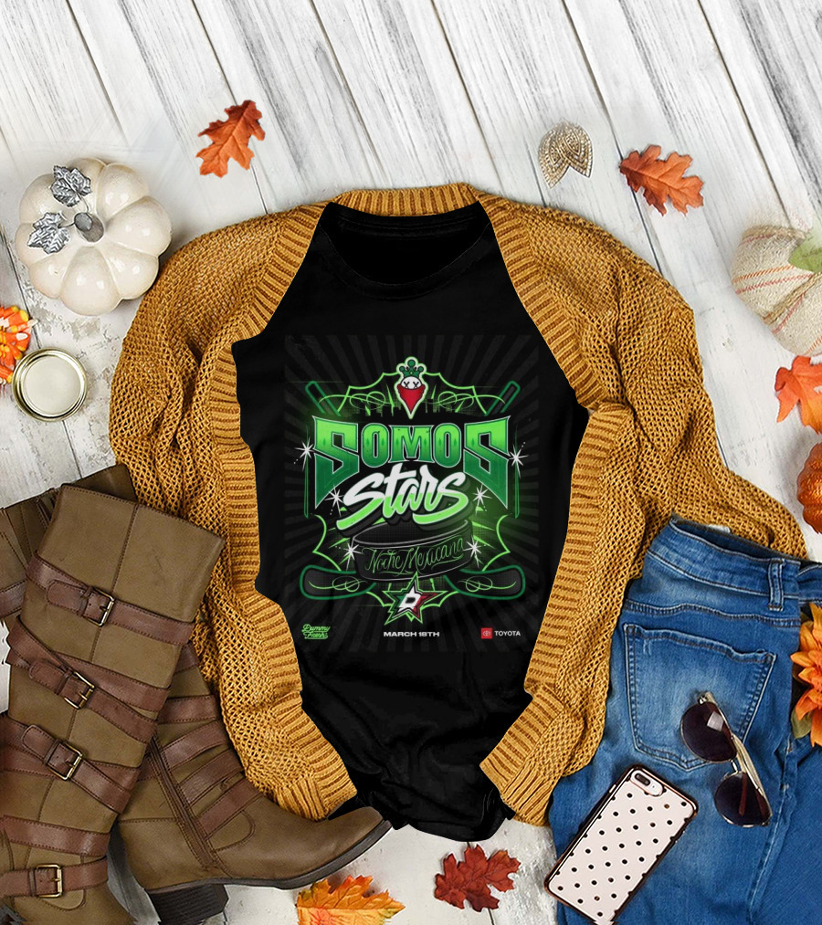 Dallas Stars Feliz Noche Mexicana T-Shirt