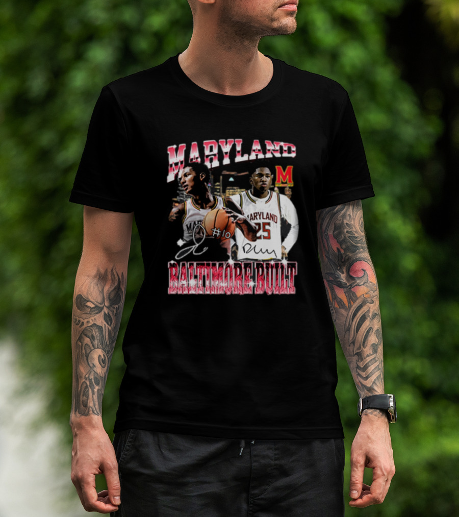Derik Queen And Julian Reese Baltimore Built T-Shirt