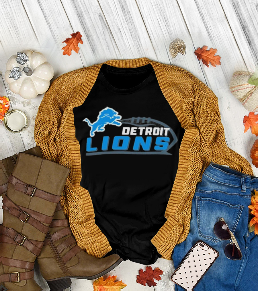 Detroit Lions Ball T-Shirt