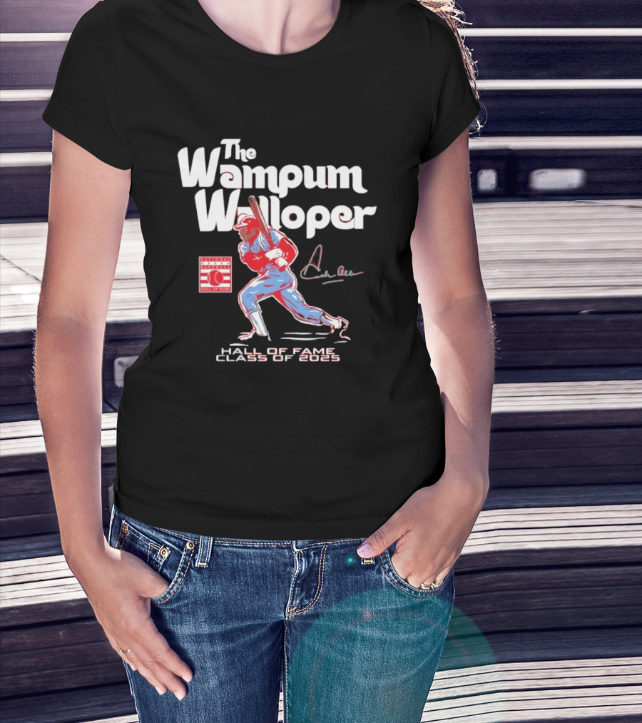 Dick Allen The Wampum Walloper Hall Of Fame Class Of 2025 T-Shirt