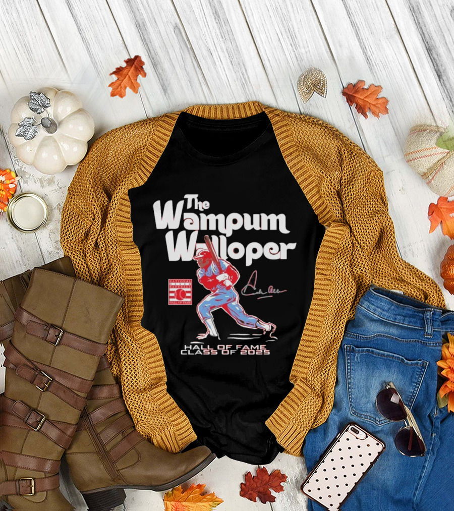 Dick Allen The Wampum Walloper Hall Of Fame Class Of 2025 T-Shirt