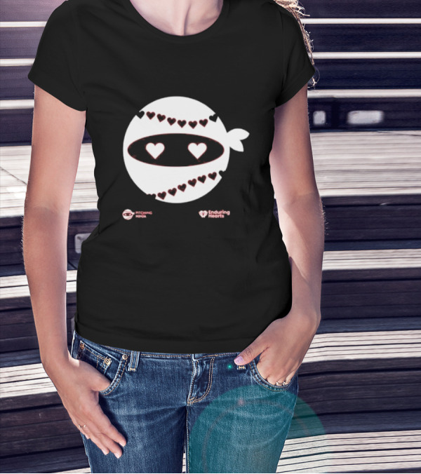 Enduring Hearts Pitching Ninja T-Shirt
