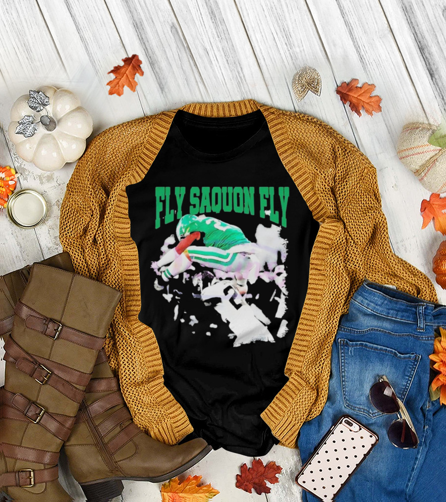 Fly Squon Fly Philadelphia Football Player T-Shirt