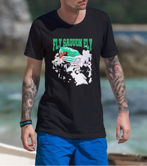 Fly Squon Fly Philadelphia Football Player T-Shirt