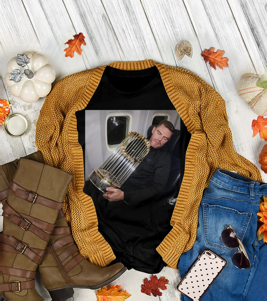 Freddie Freeman Sleep With World Series Title T-Shirt