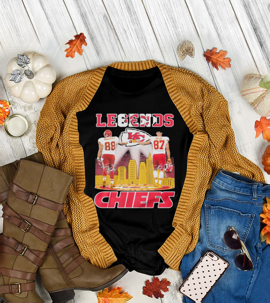 Gonzalez And Kelce Legends Chiefs T-Shirt